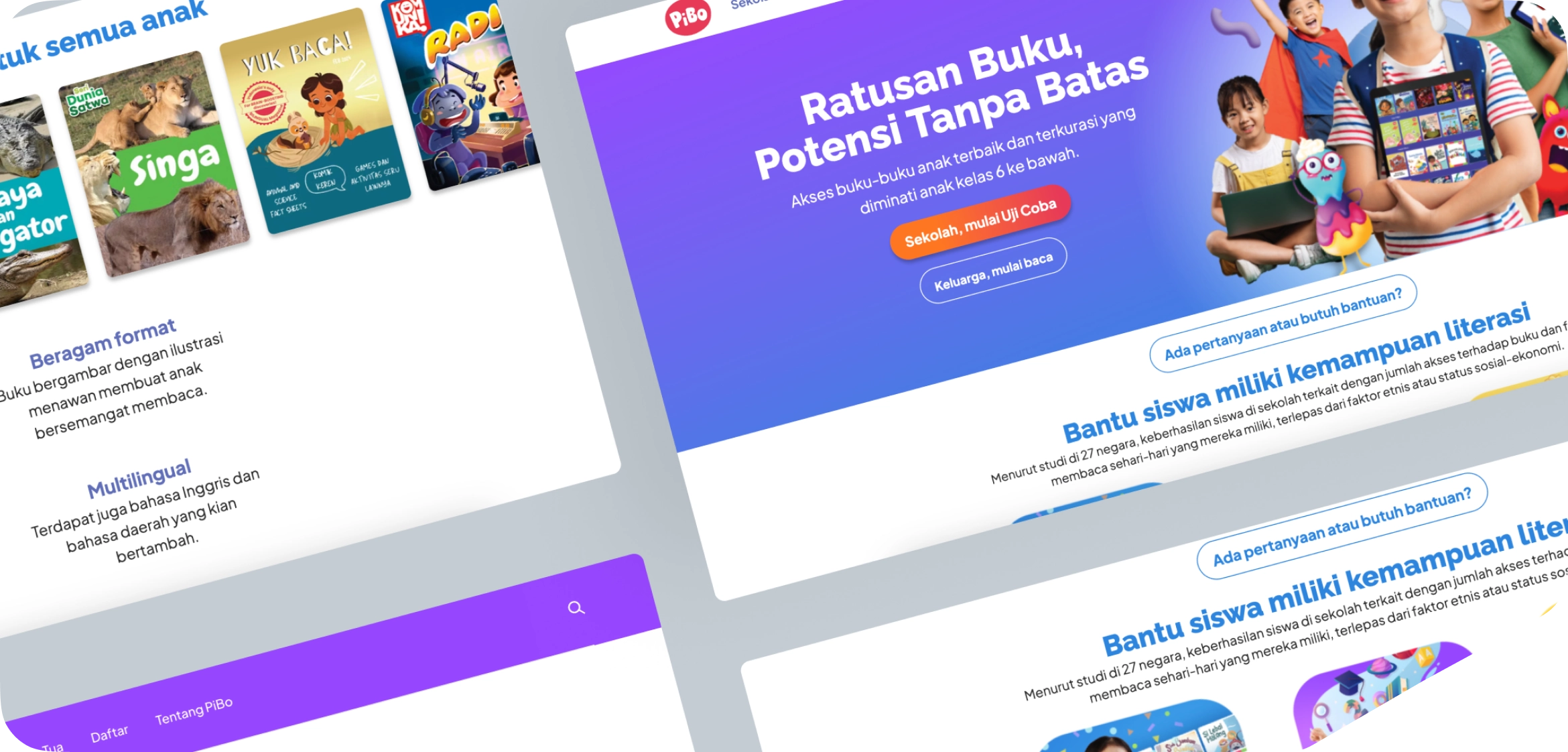 BacaPibo - Platform Baca & Edukasi Anak-anak